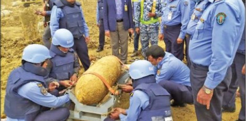 শাহজালাল বিমানবন্দরে ২৫০ কেজি ওজনের পুরনো বোমা-abcb news